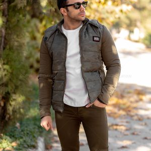 کاپشن مردانه ارتشی مدل 11656