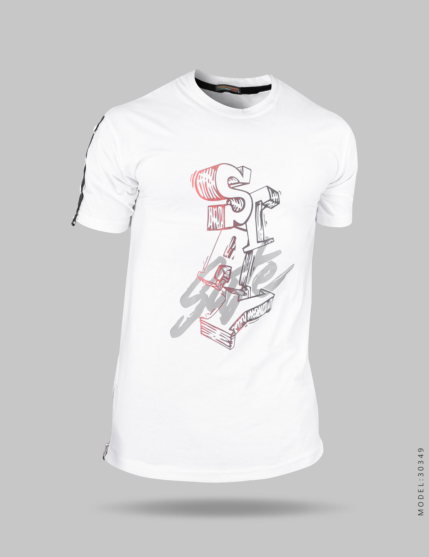 تیشرت مردانه Rayan مدل 30349