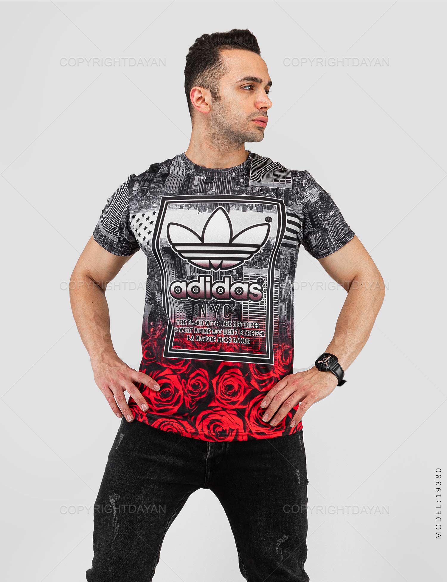 تیشرت مردانه Adidas مدل 19380