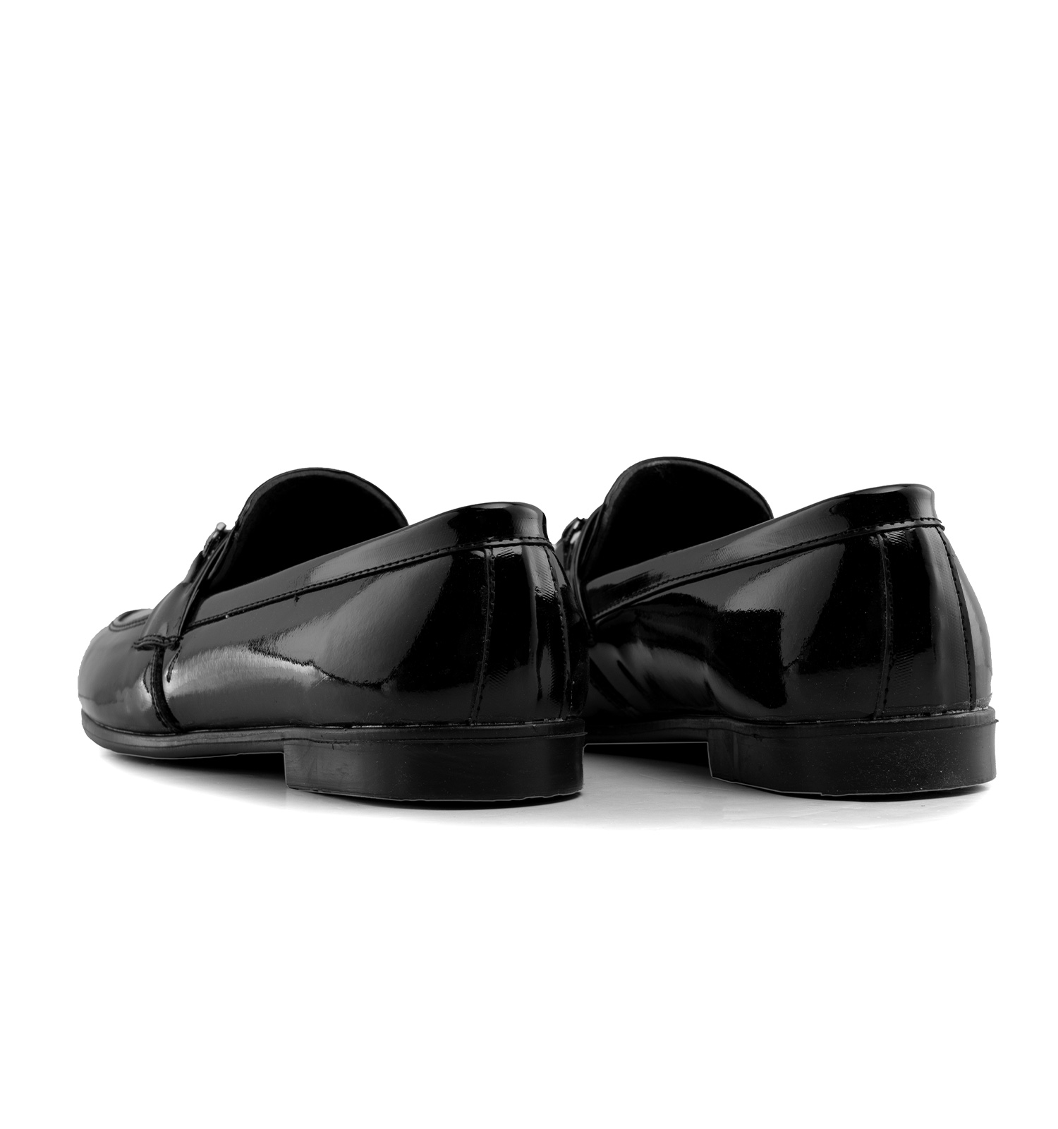 کفش کالج مردانه چرم مصنوعی مشکی مدل 44380