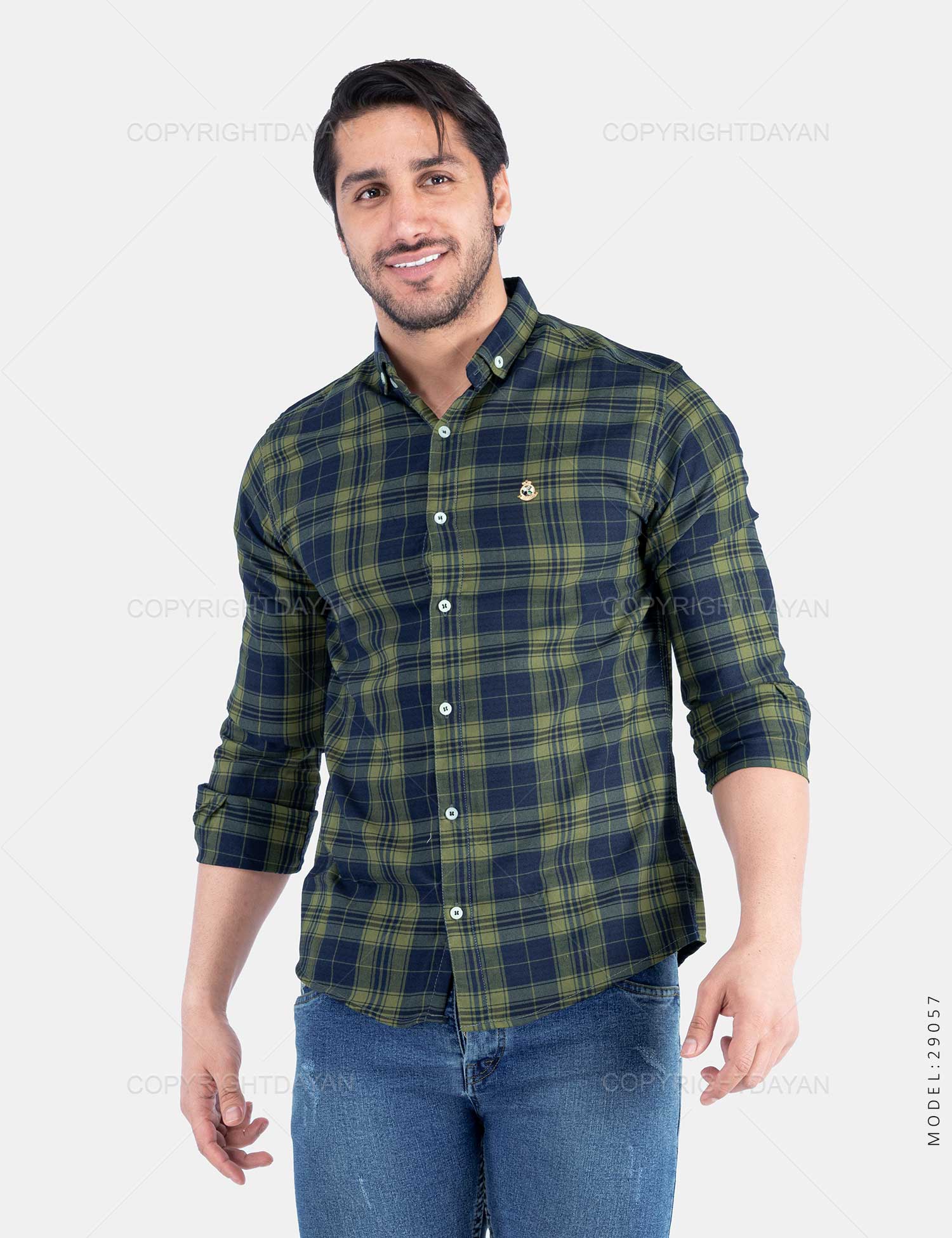 پیراهن مردانه Carlo مدل 29057
