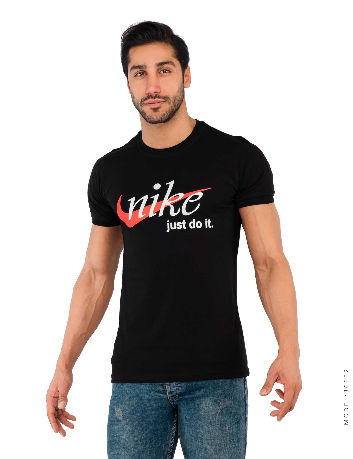 تیشرت مردانه یقه گرد Nike مدل 36652