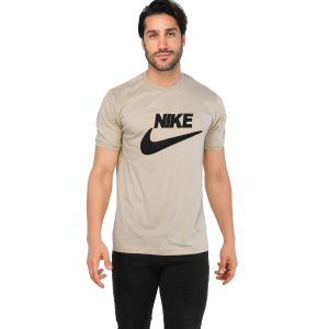 تیشرت Nike یقه گرد مردانه پنبه ساده مدل 44724