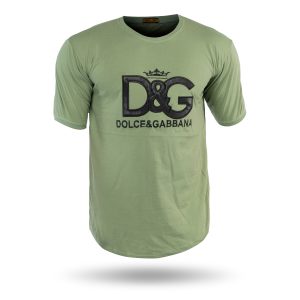 تیشرت مردانه یقه گرد D & G مدل 38289