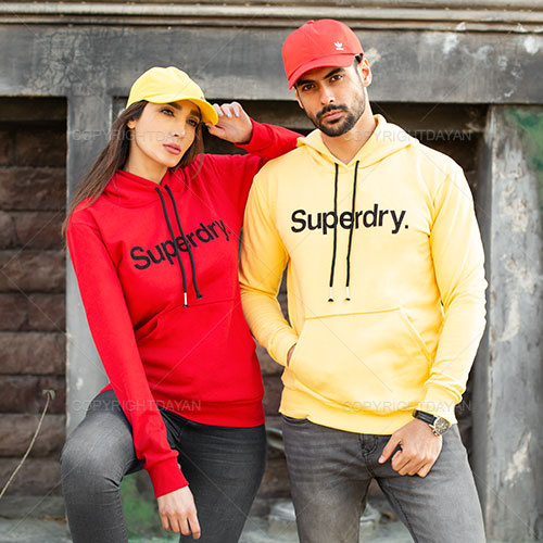 ست سویشرت مردانه زنانه Superdry مدل U 8689