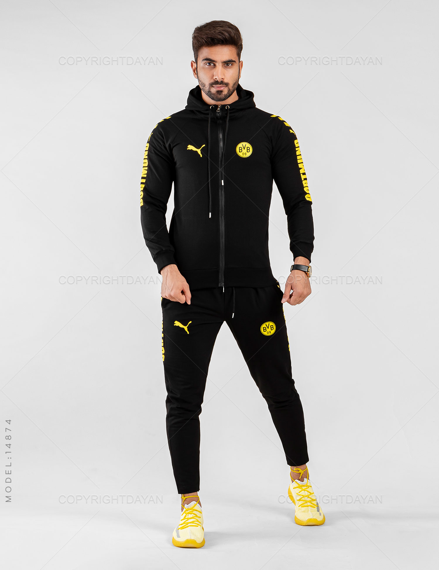 ست سویشرت شلوار مردانه Dortmund مدل 14874