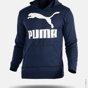 هودی بافت مردانه کلاهدار Puma مدل 30800