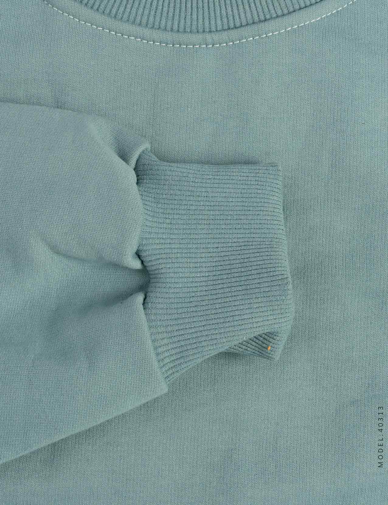 بلوز دورس یقه گرد ساده مدل 40313