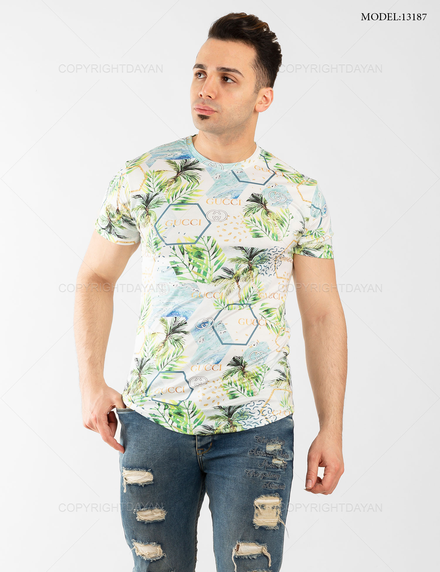 تیشرت مردانه Gucci مدل 13187