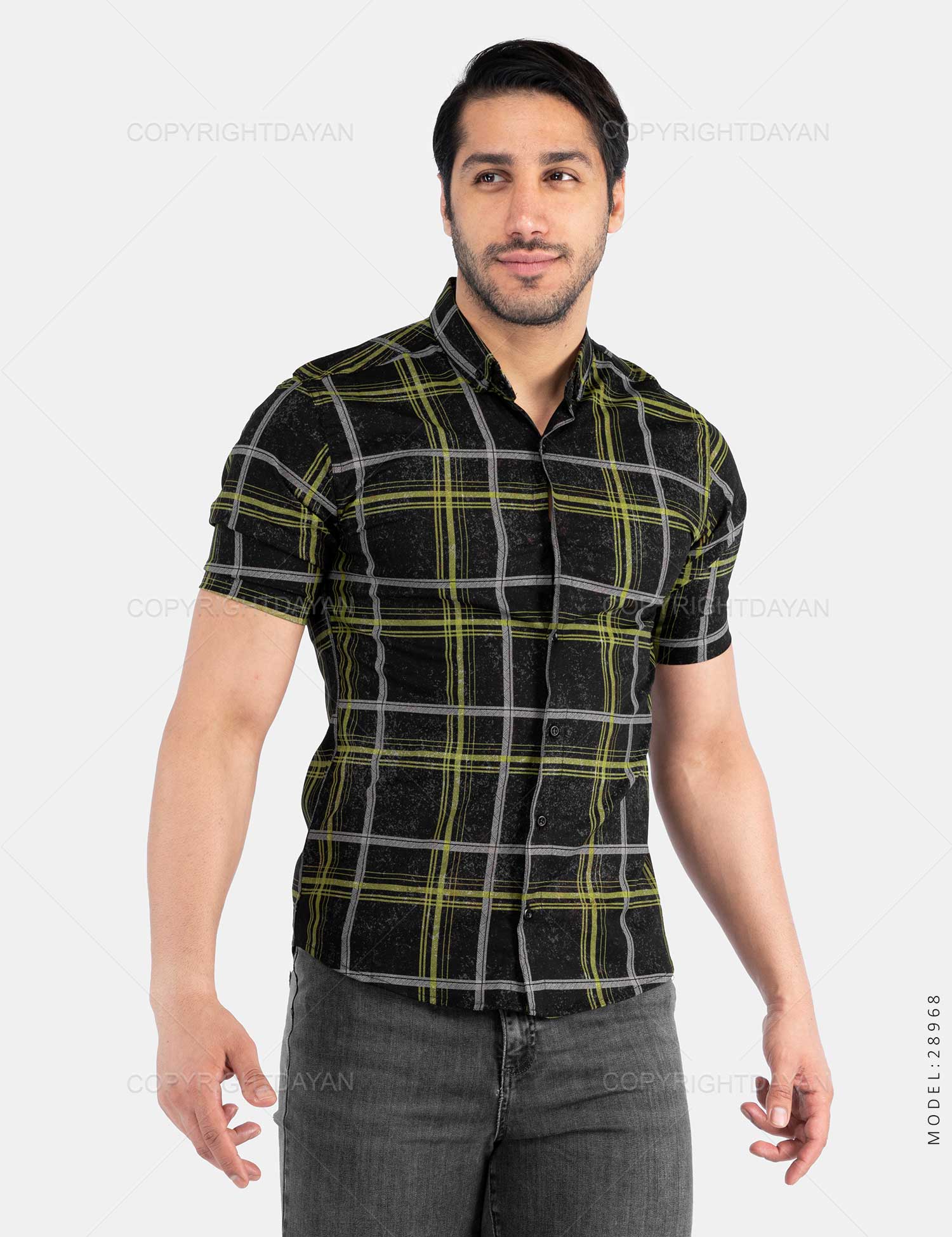 پیراهن مردانه Alvin مدل 28968