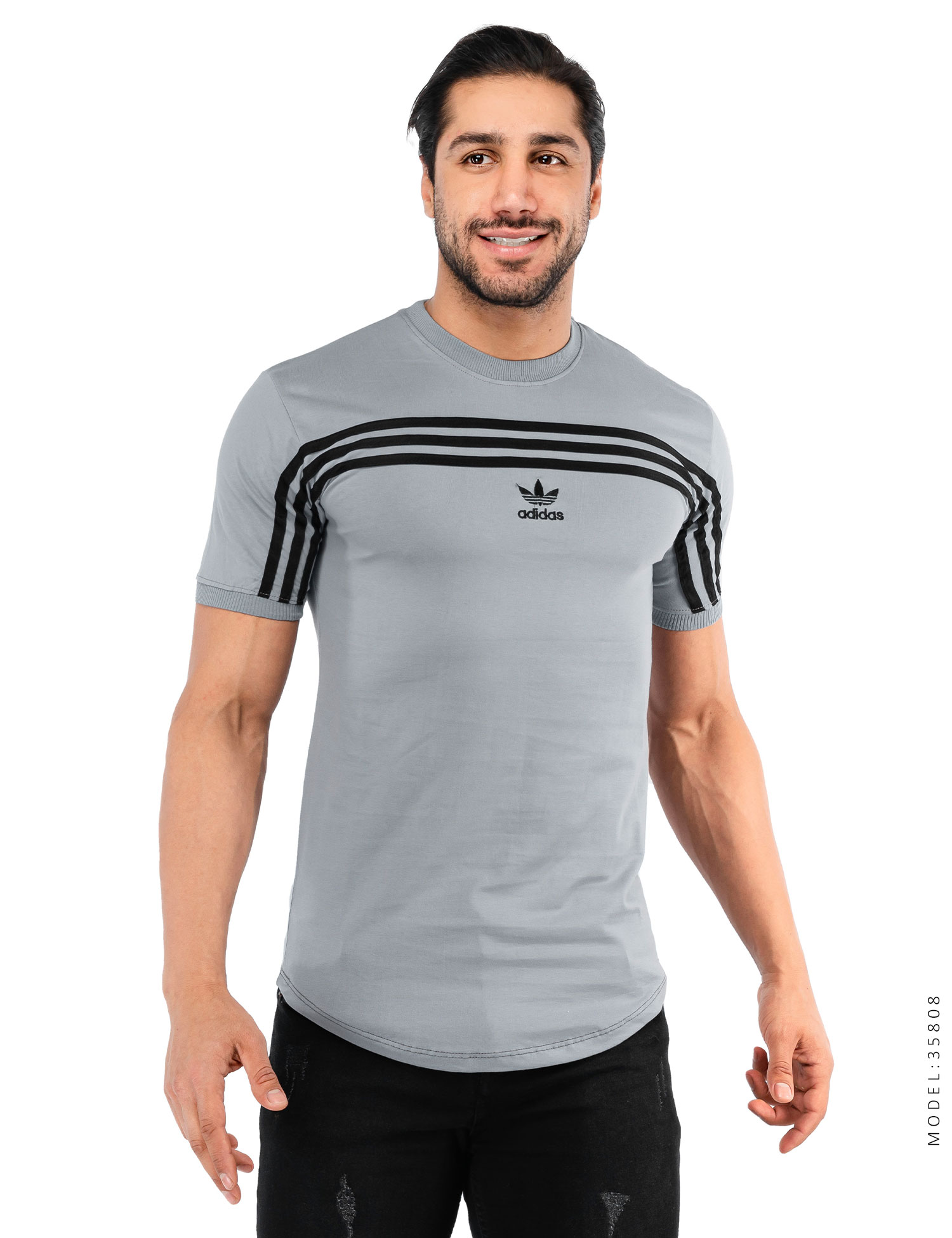 تیشرت یقه گرد مردانه Adidas مدل 35808