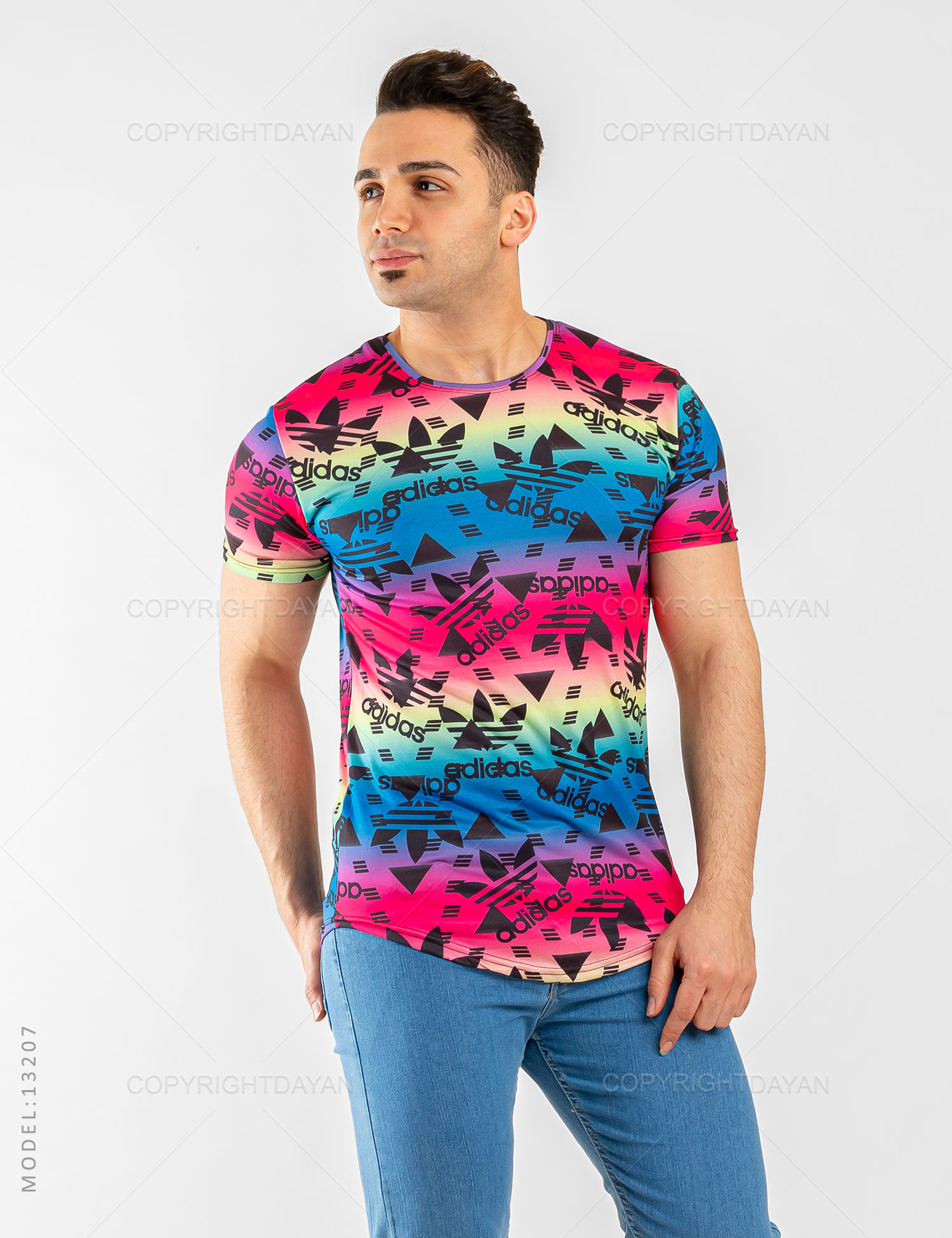 تیشرت مردانه Adidas مدل 13207