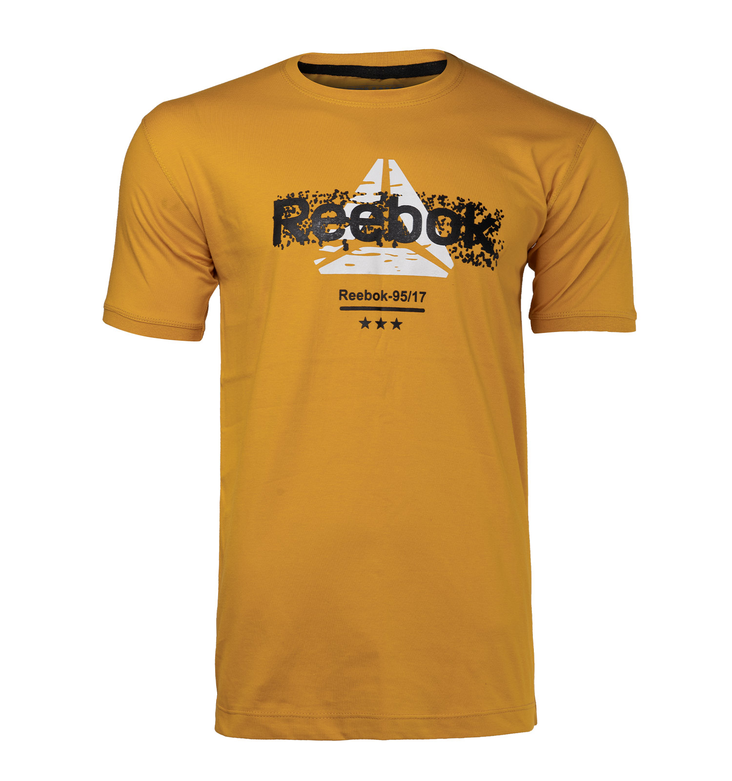 تیشرت Reebok یقه گرد مردانه پنبه طرحدار مدل 45254