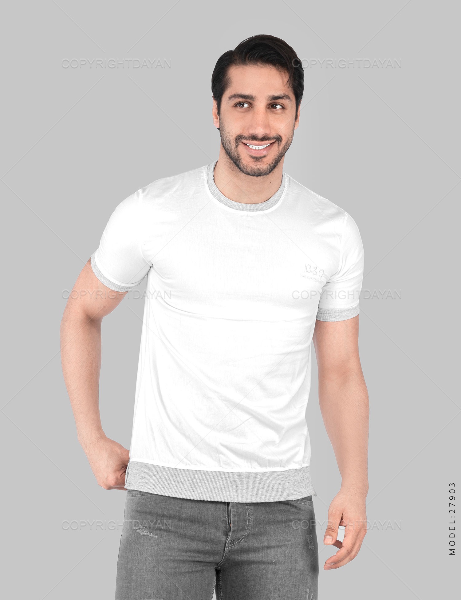 تیشرت مردانه D & G مدل 27903