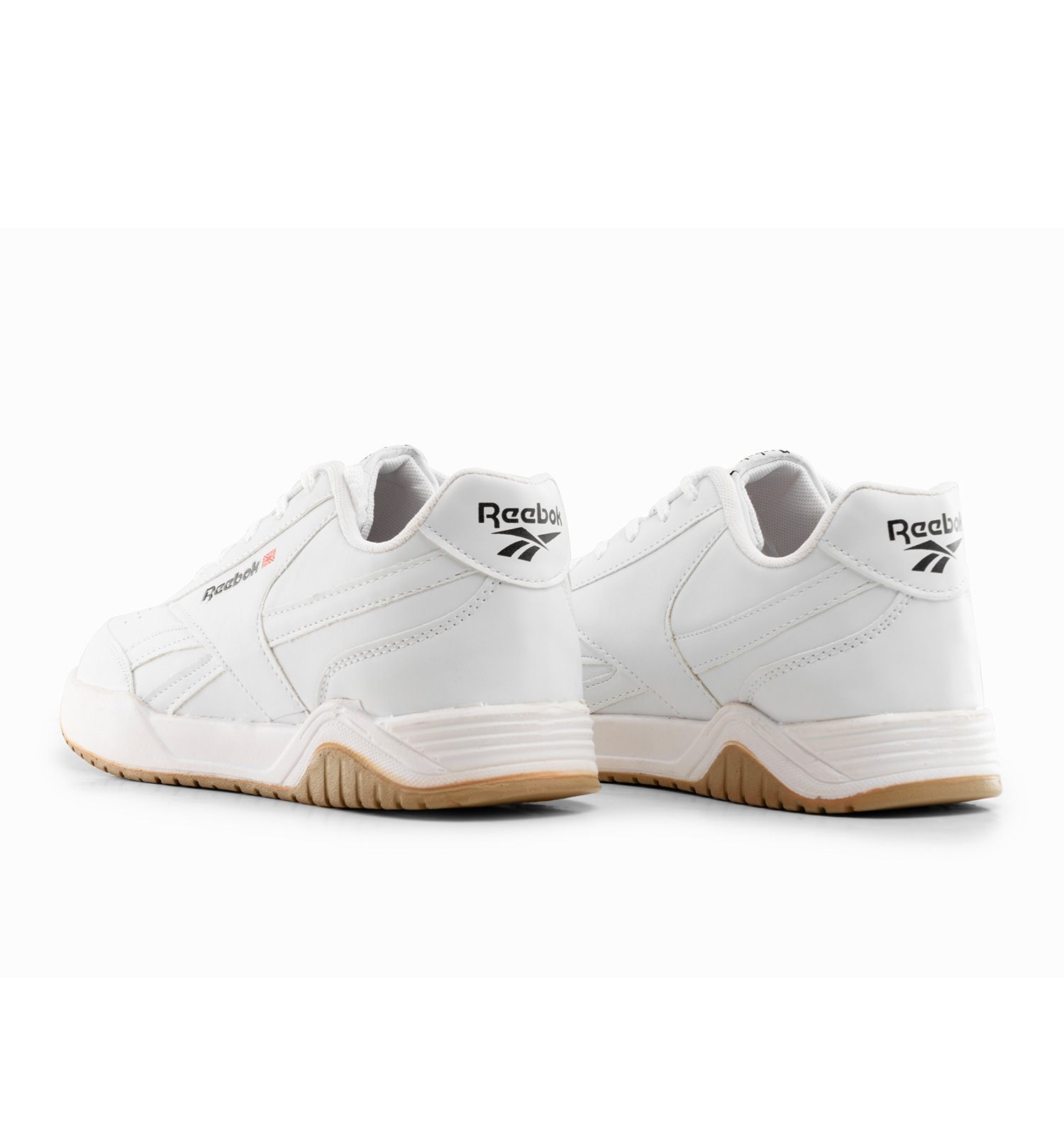 کفش اسپرت Reebok مردانه سفید پیاده روی بندی چرم مصنوعی مدل 40330