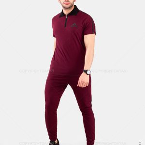 ست پولوشرت شلوار مردانه Adidas مدل 20193