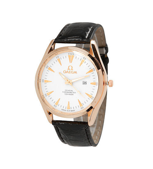 ساعت مچی چرم مردانه Omega مدل 41912
