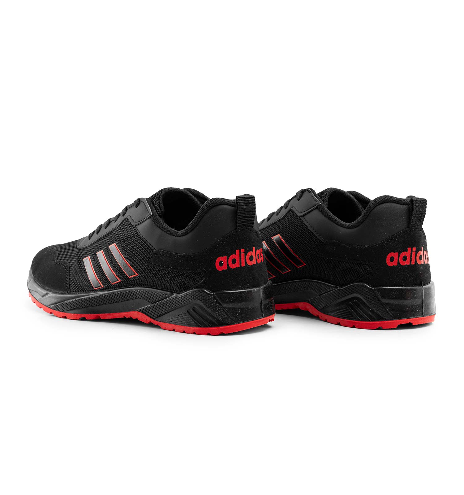 کفش اسپرت Adidas مردانه پیاده روی بندی چرم مصنوعی مدل 40489