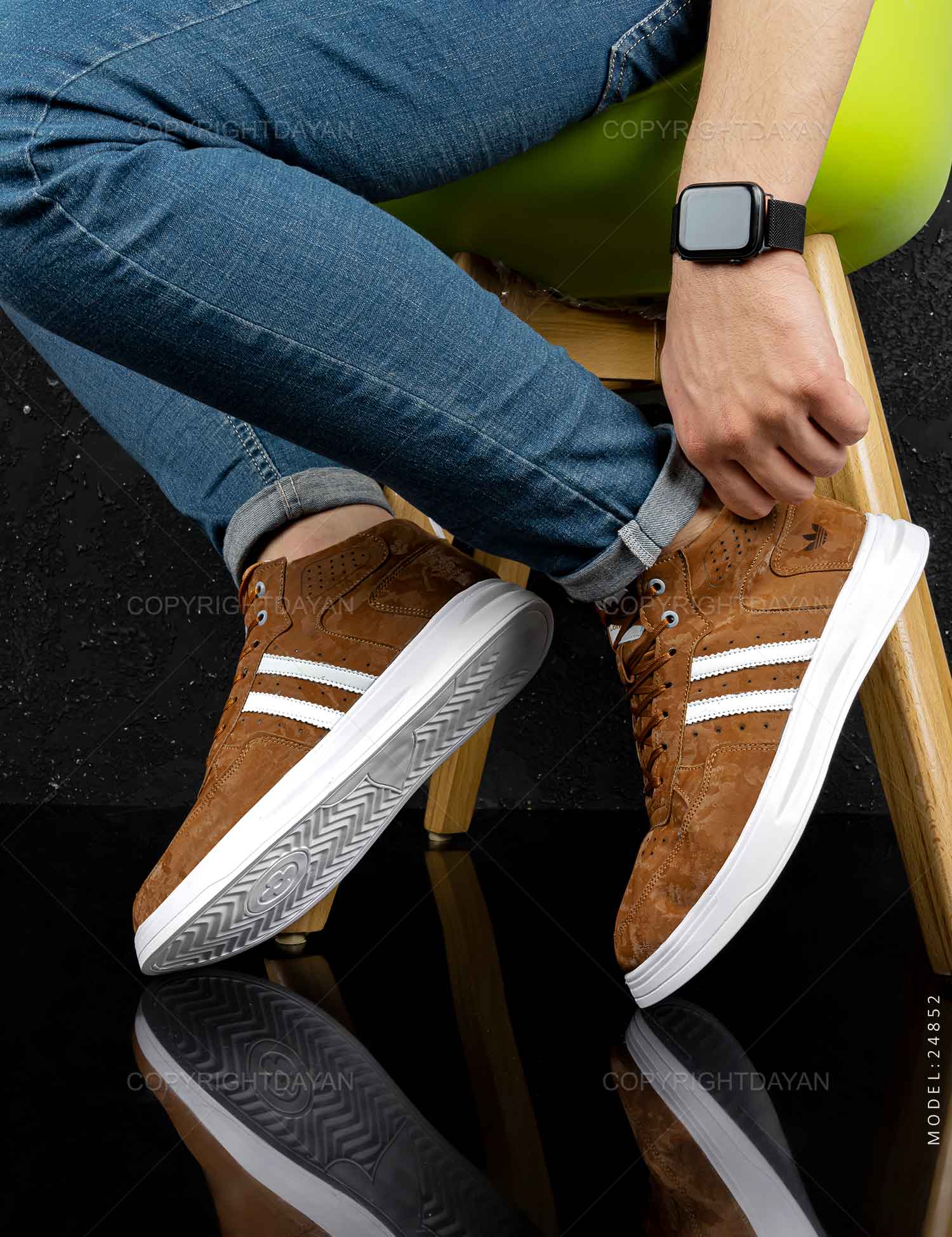 کفش ساقدار مردانه Adidas مدل 24852