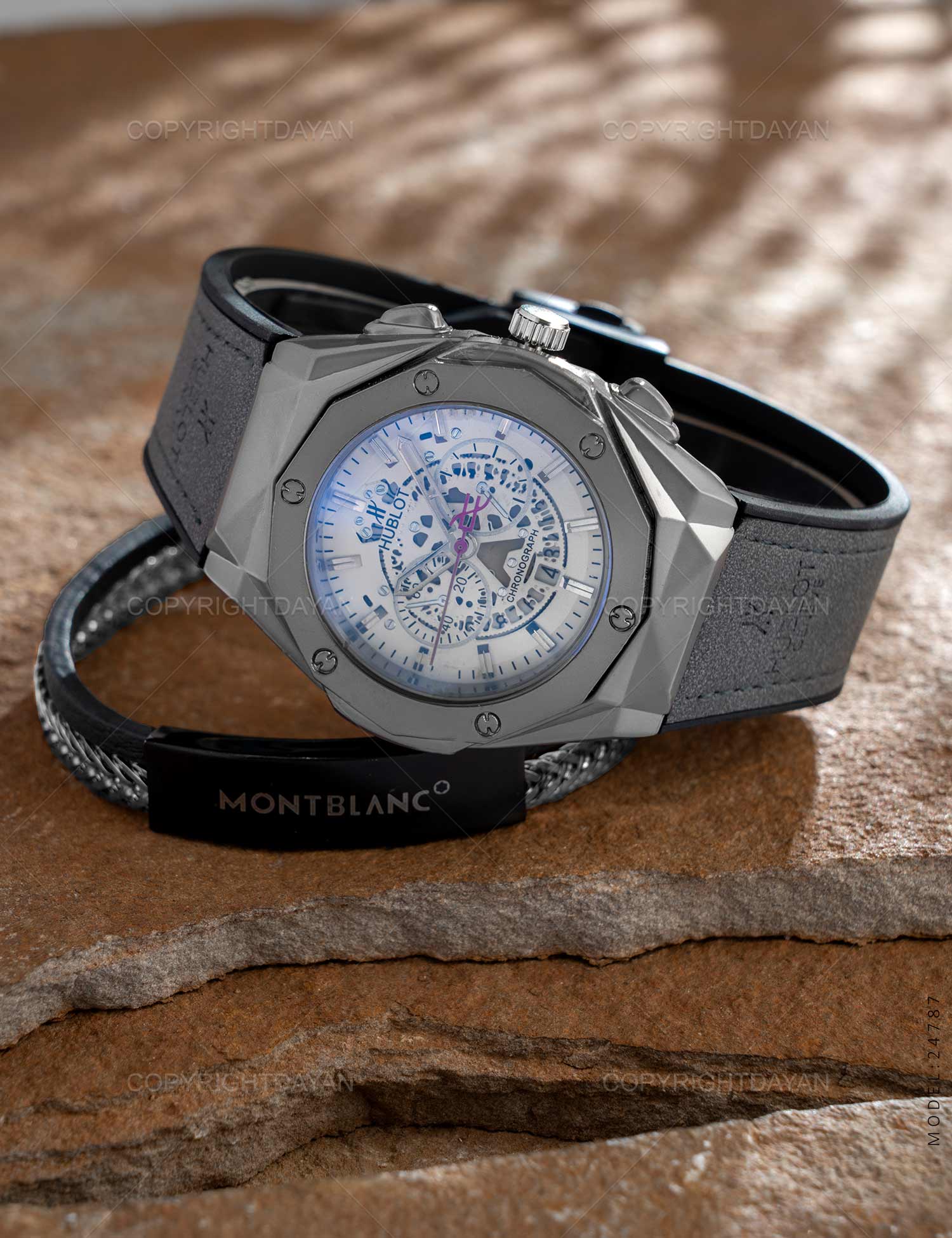 ساعت مچی عقربه ای مردانه Hublot مدل 24787