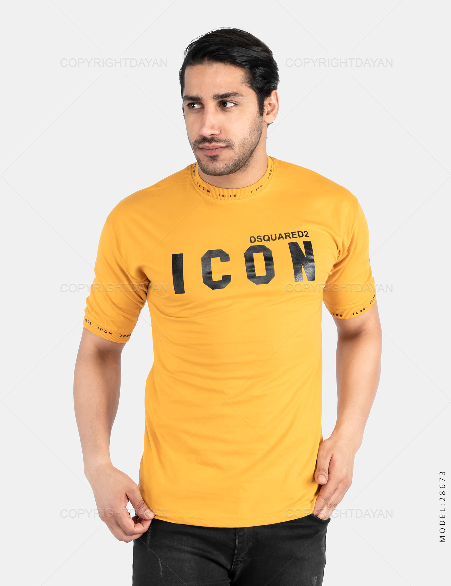 تیشرت مردانه Dsquared مدل 28673