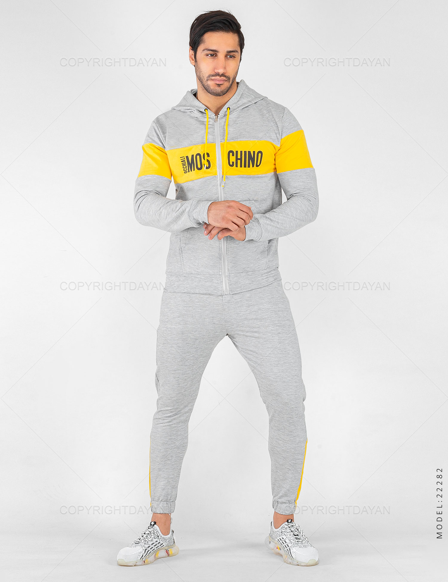 ست سویشرت شلوار مردانه Moschino مدل 22282