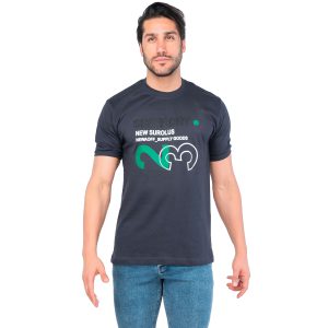 تیشرت یقه گرد مردانه پنبه ساده مدل 44715