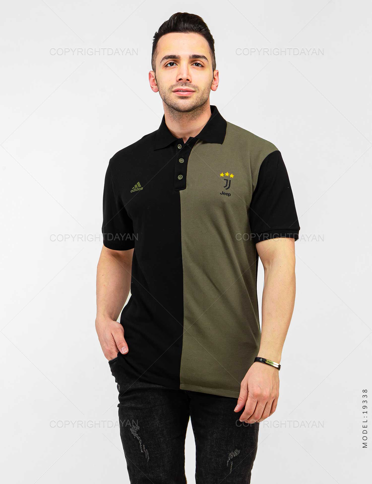 پولوشرت مردانه Adidas مدل 19338