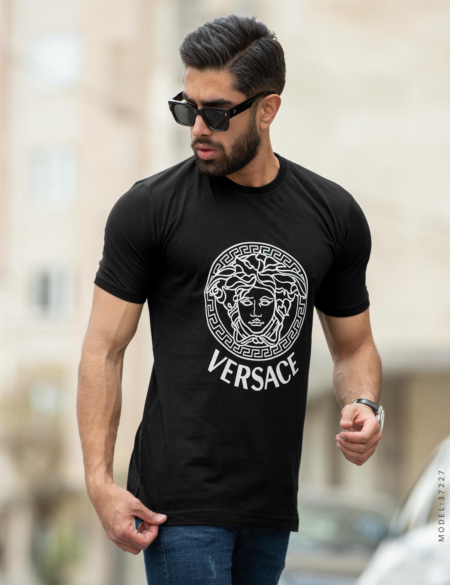 تیشرت مردانه Versace مدل 37227