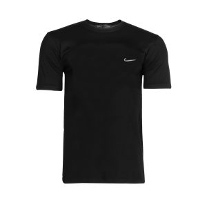 تیشرت Nike یقه گرد مردانه مشکی پنبه ساده مدل 45233