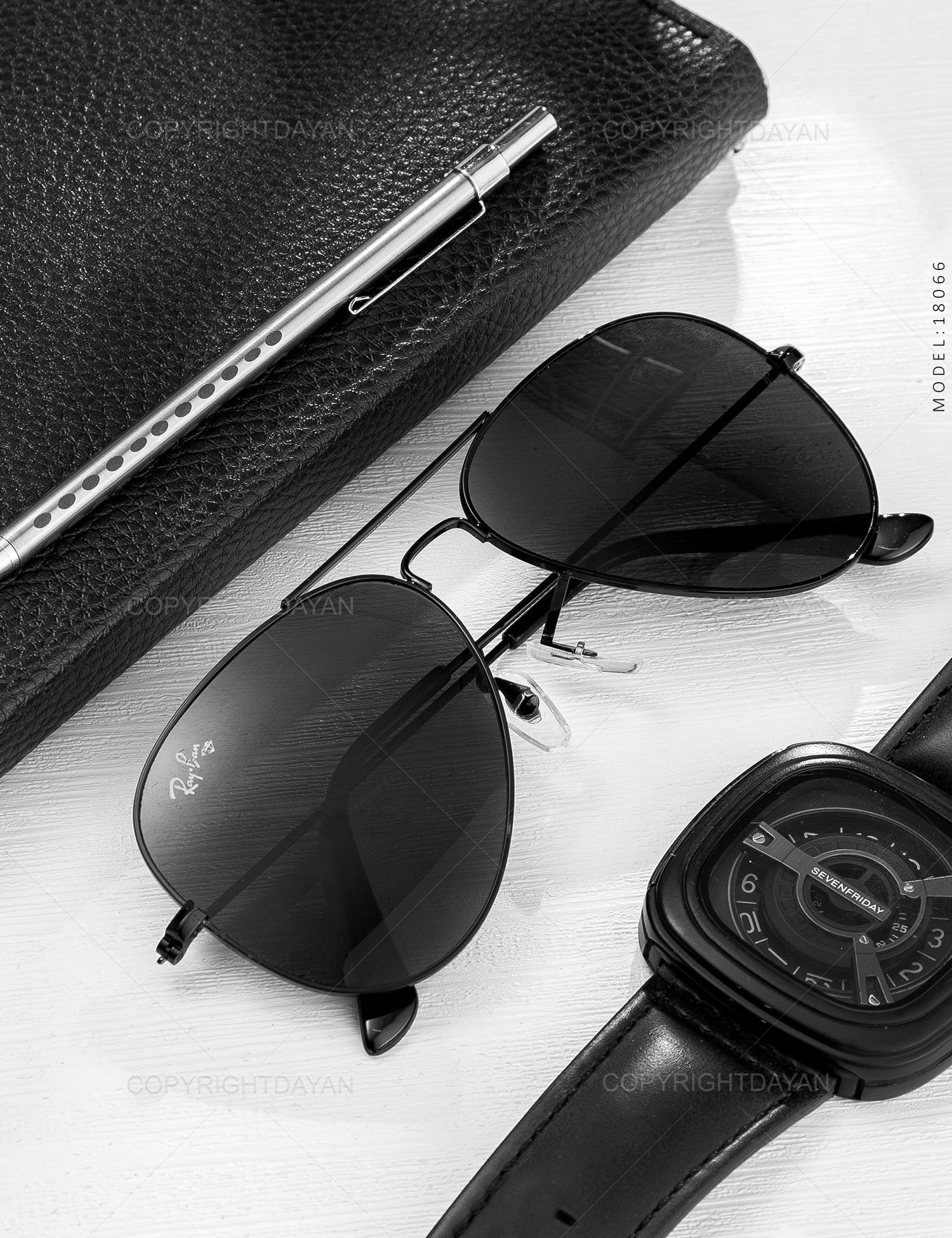 عینک آفتابی Ray ban مدل 18066