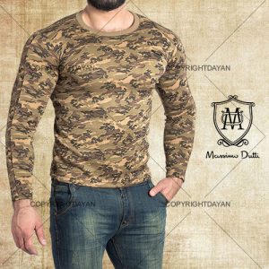 بلوز ارتشی Massimo Dutti مدل Paol