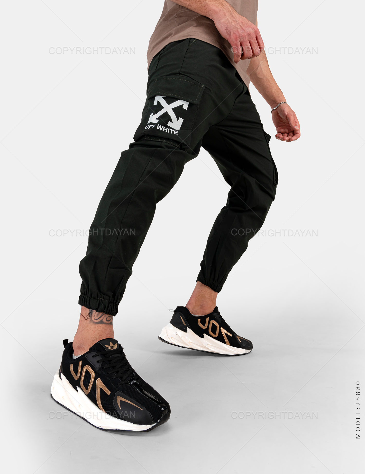 شلوار اسلش مردانه Off – White مدل 25880
