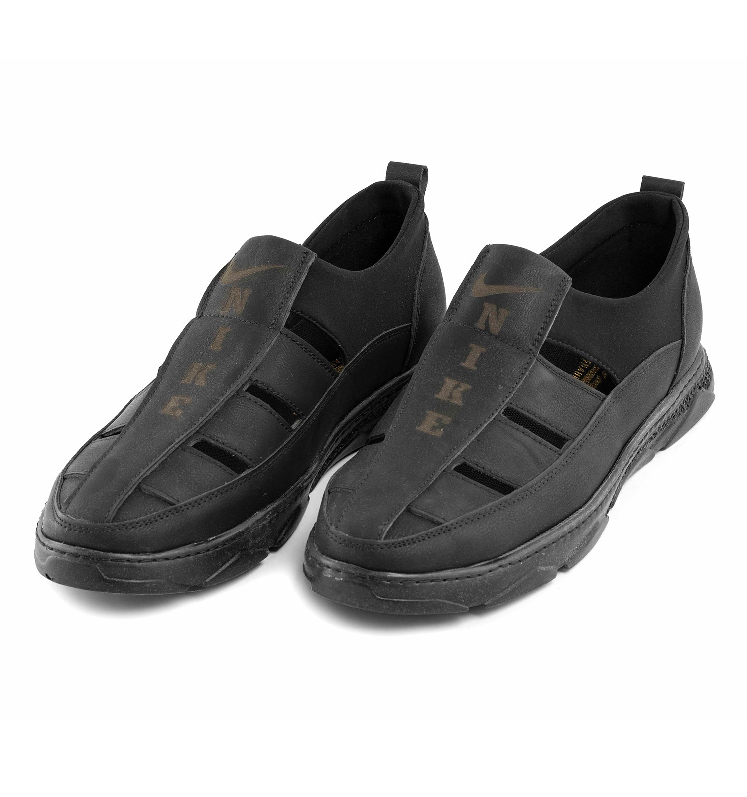 کفش روزمره مردانه Nike چرم مصنوعی مشکی مدل 43527