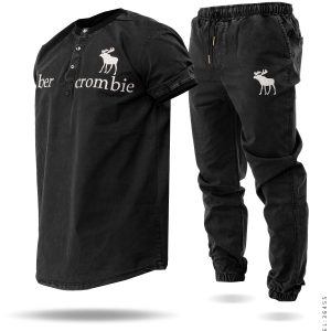 ست تیشرت شلوار لی اسپرت Abercrombie مدل 36455