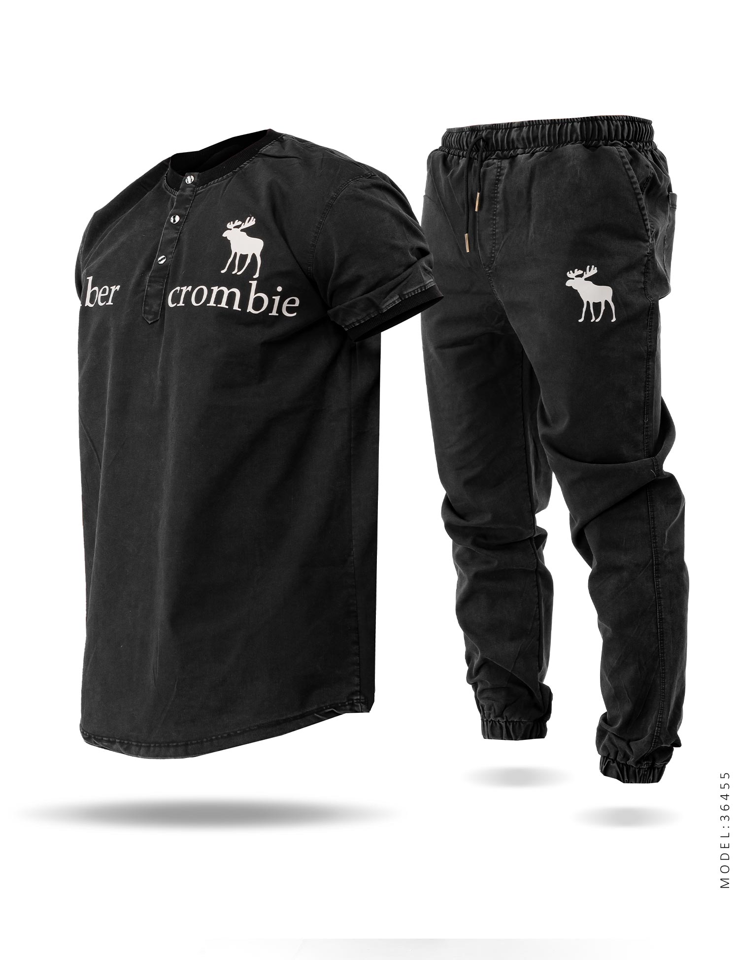ست تیشرت شلوار لی اسپرت Abercrombie مدل 36455