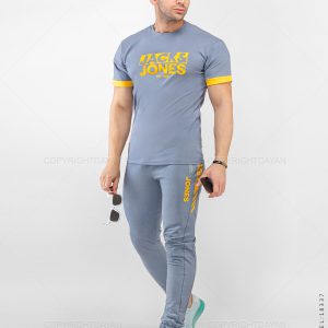 ست تیشرت شلوار مردانه Jack & Jones مدل 18337