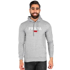 هودی مردانه کلاهدار Prada مدل 40023