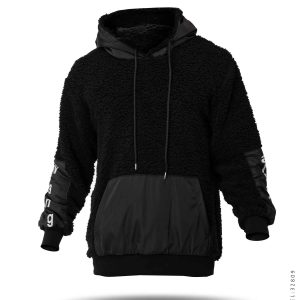 هودی تدی مردانه کلاهدار Pink مدل 32809