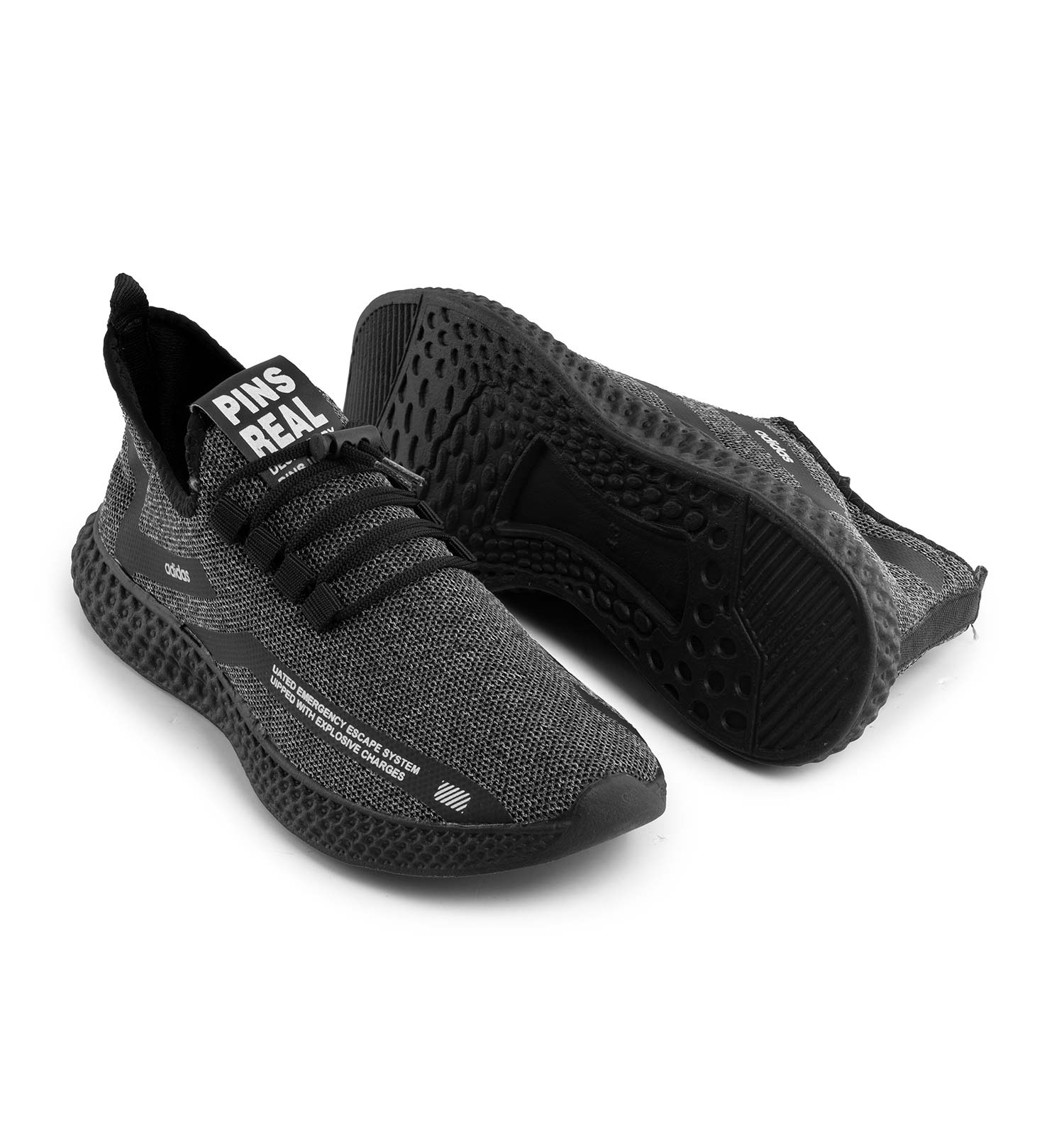 کفش اسپرت Adidas مردانه مشکی بندی مدل 42702