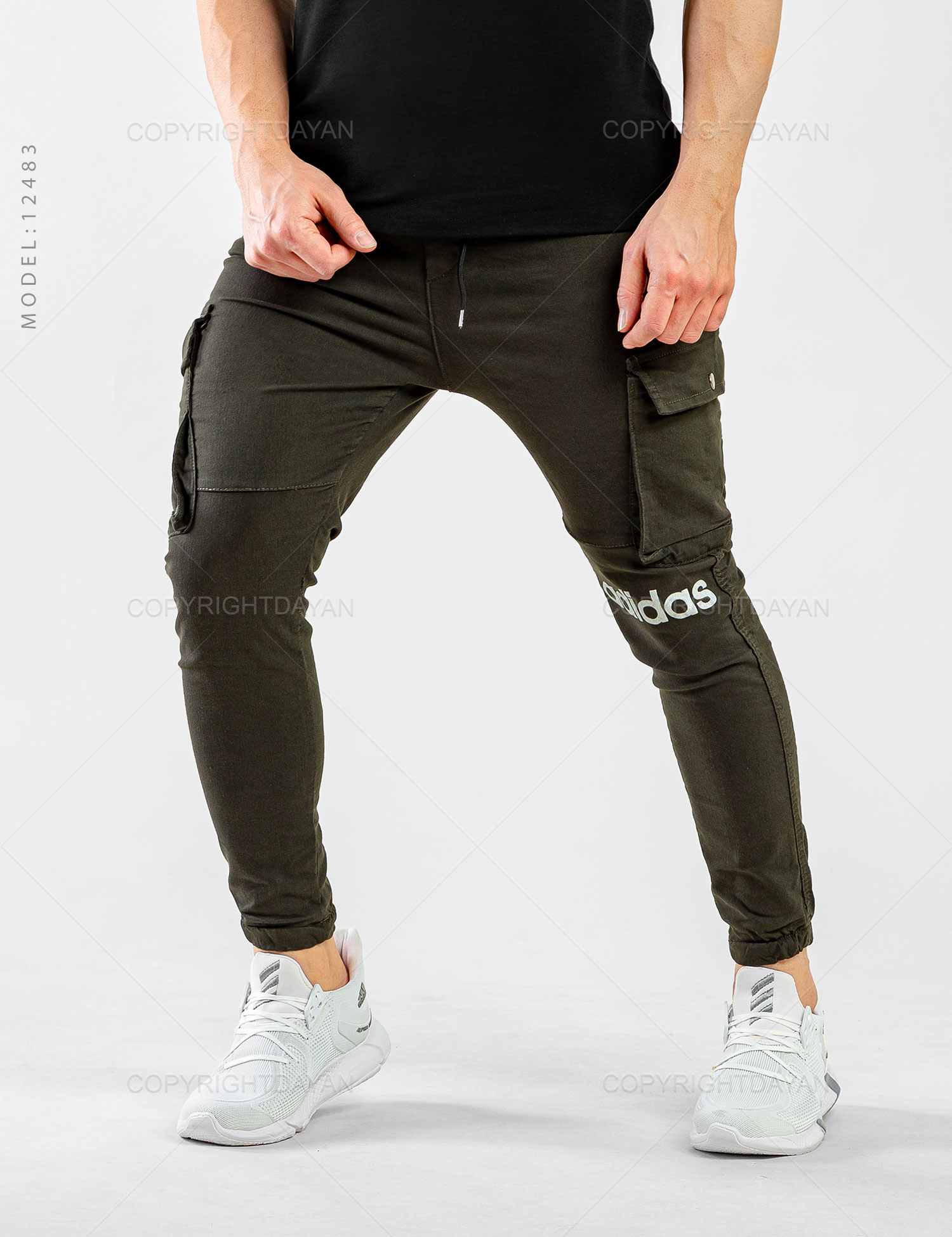 شلوار اسلش مردانه Adidas مدل 12483