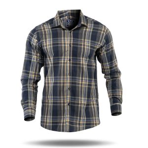 پیراهن مردانه چهارخانه Polo مدل 36828