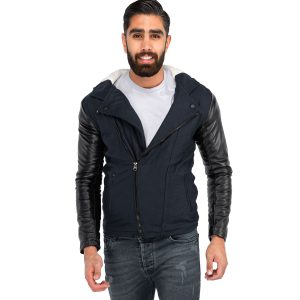کاپشن چرم مردانه Zima مدل 39415