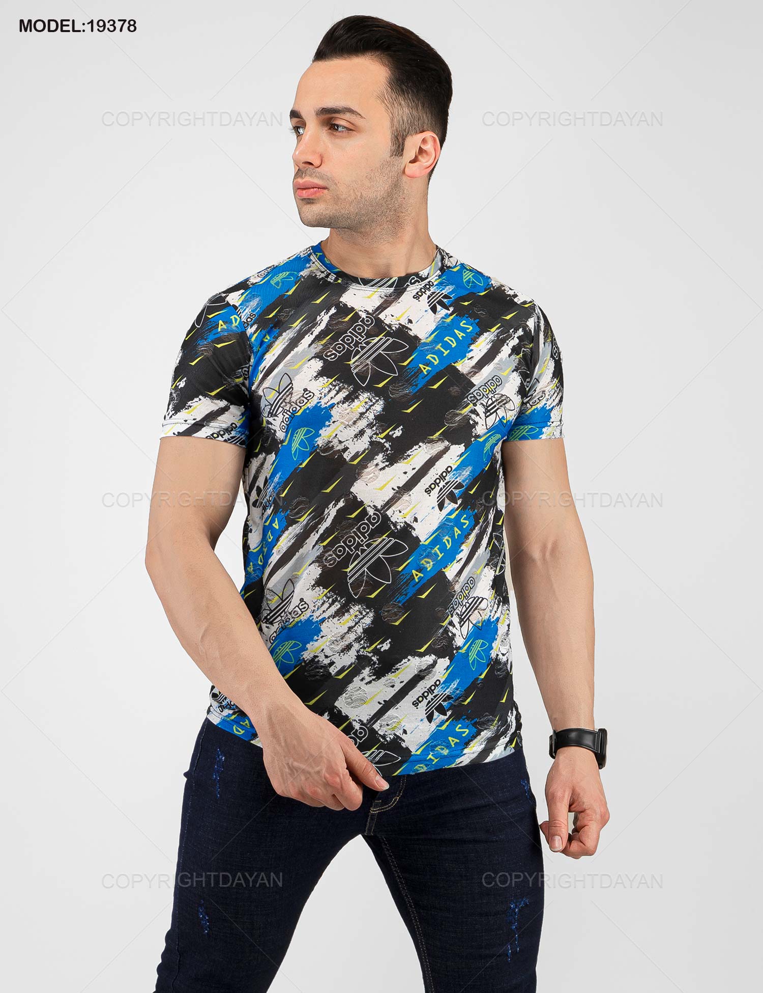 تیشرت مردانه Adidas مدل 19378