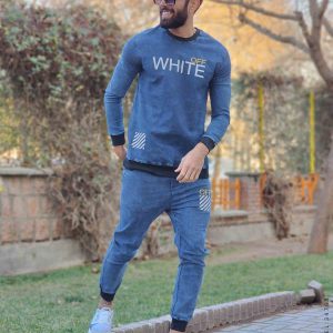 ست سویشرت شلوار اسپرت Off – White مدل 34768