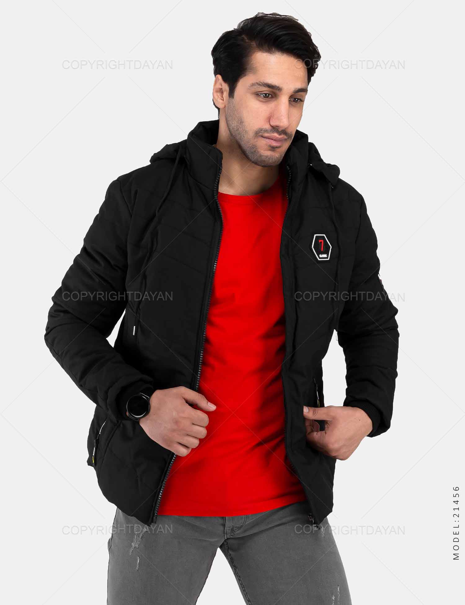 کاپشن مردانه Enzo مدل 21456