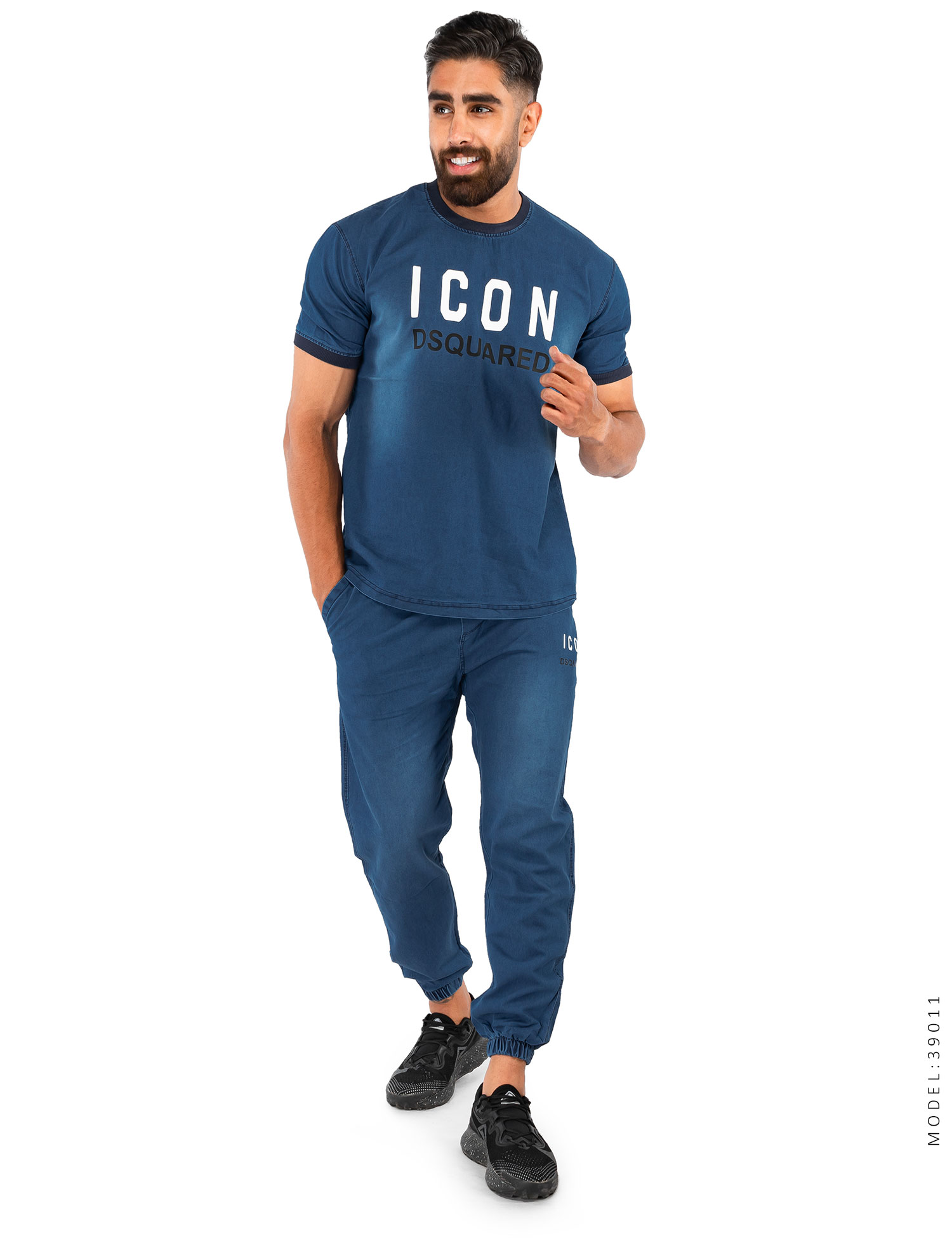 ست تیشرت شلوار اسپرت لی Icon مدل 39011