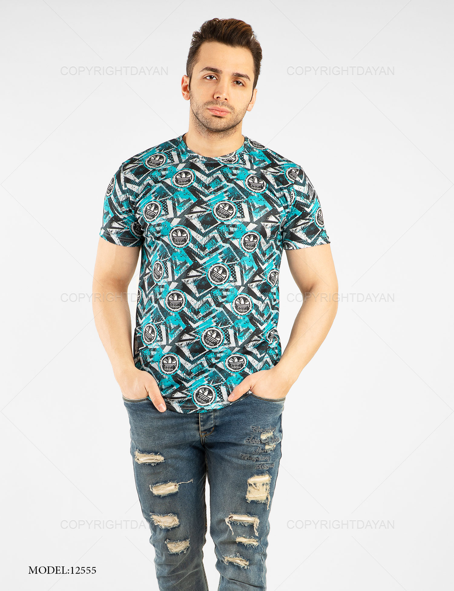 تیشرت مردانه Adidas مدل 12555