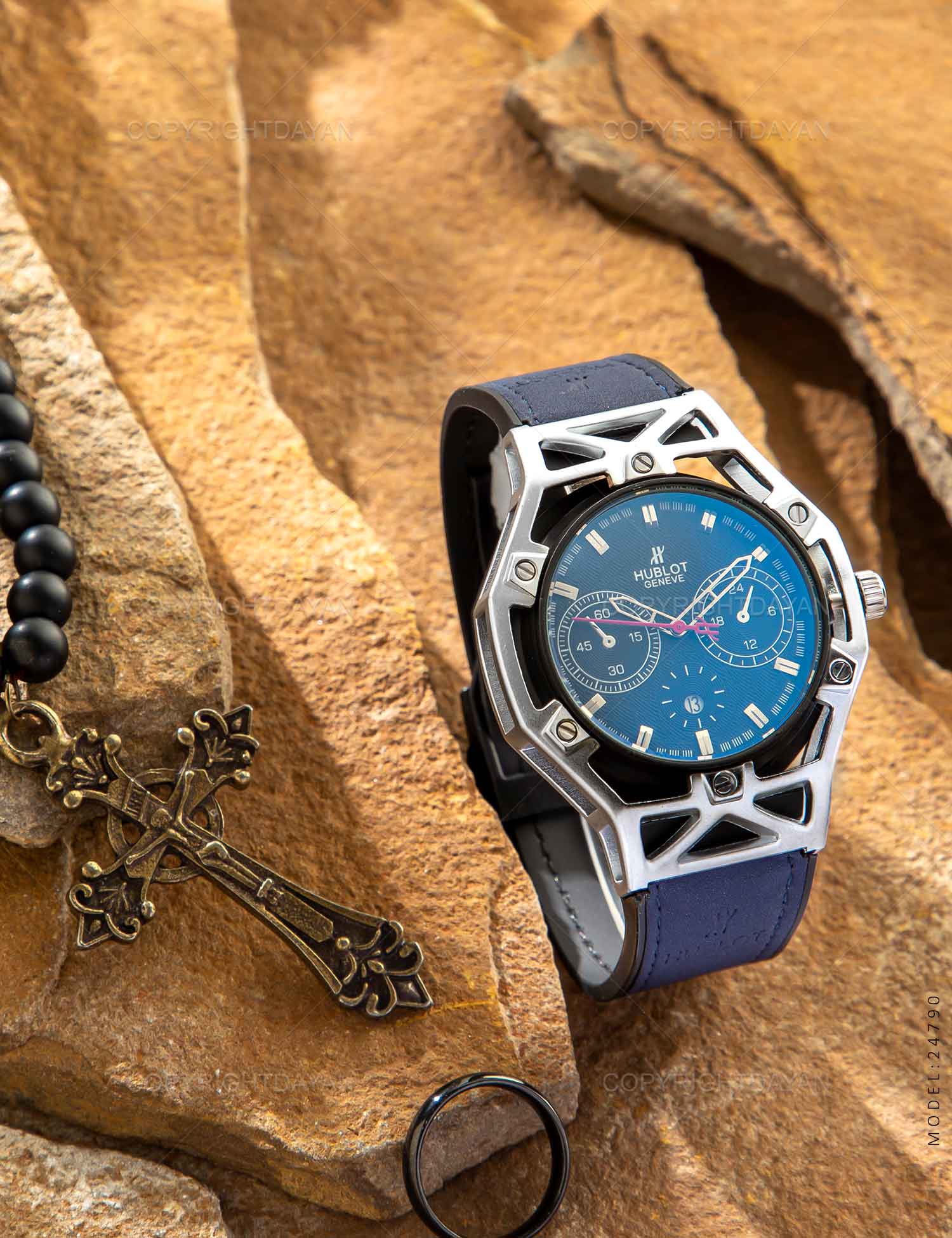 ساعت مچی عقربه ای مردانه Hublot مدل 24790
