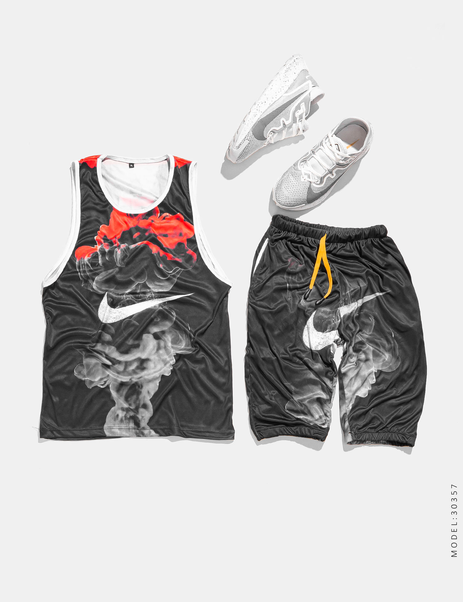 ست رکابی شلوارک مردانه Nike مدل 30357